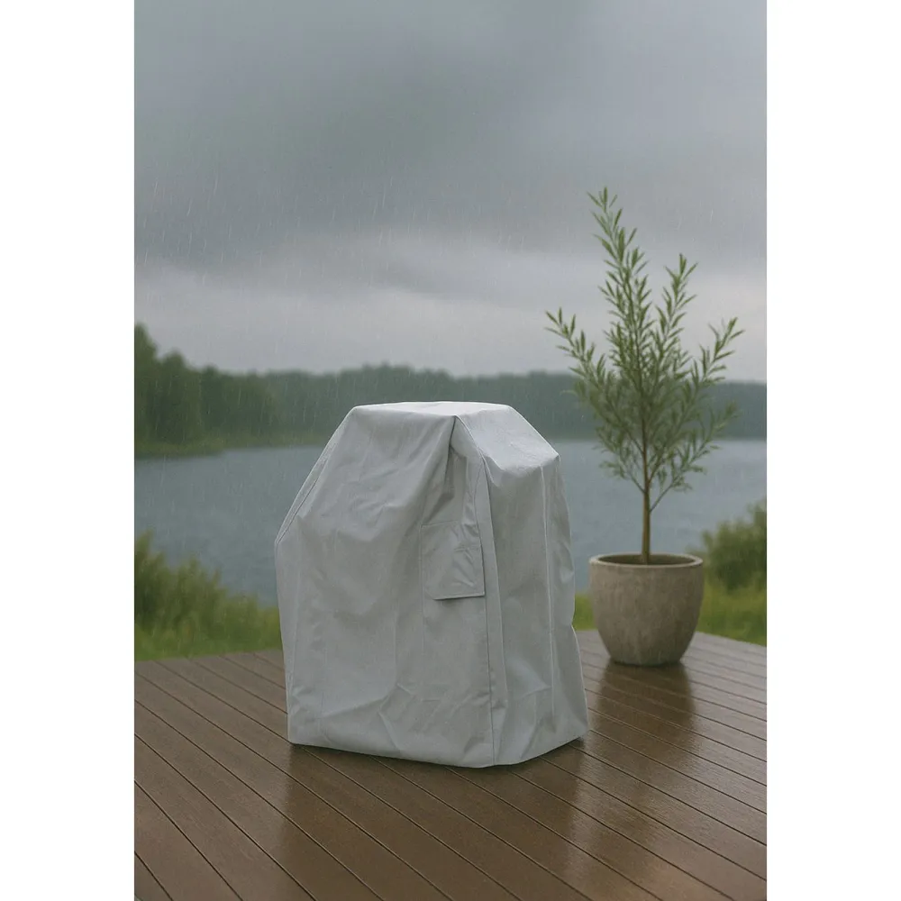 Best Venture Home Tuolin suojapeite Klas, 90x65x100cm, harmaa
