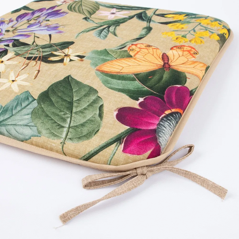 Sale Home4you Tuolityyny AMAZONIA 39x39 cm, beige kukallinen