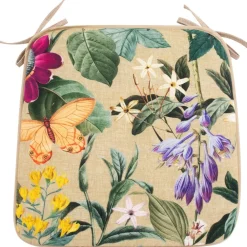 Sale Home4you Tuolityyny AMAZONIA 39x39 cm, beige kukallinen