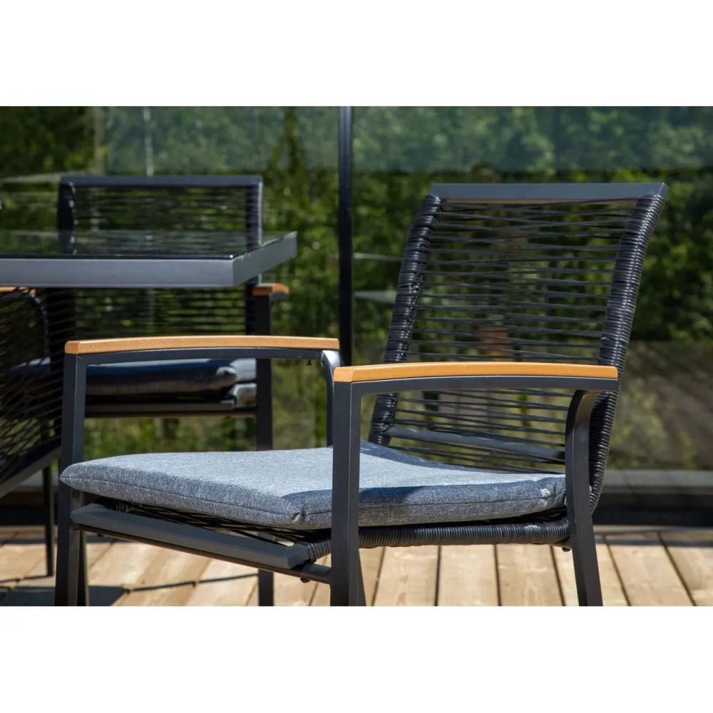 Sale Venture Home Tuoli Dallas, musta