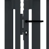 Outlet FinePRICE Tuplaovi pihaportti teräs 306x150 cm antrasiitti