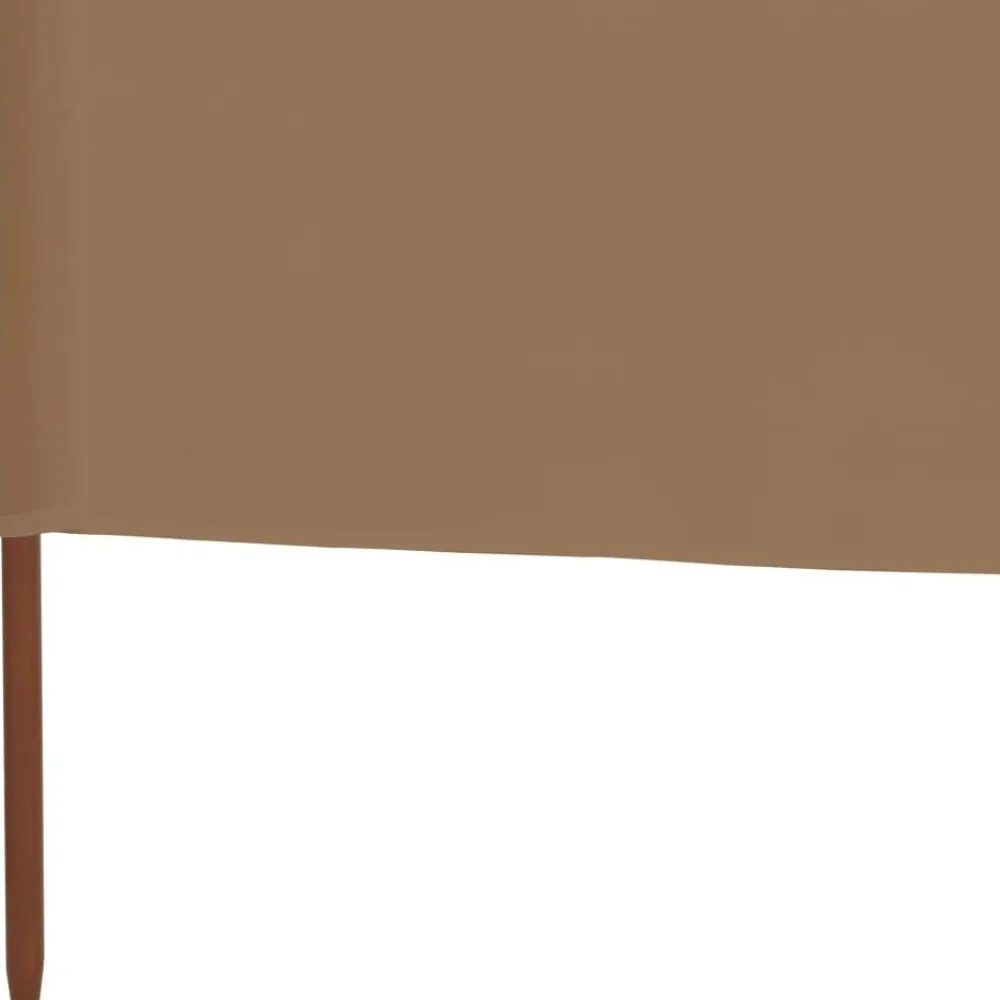 Sale FinePRICE Tuulensuojakangas 9 paneelilla 1200x80 cm hiekan valkoinen