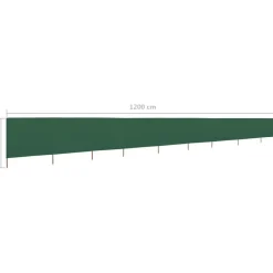 Sale FinePRICE Tuulensuojakangas 9 paneelilla 1200x80 cm hiekan valkoinen