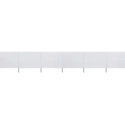 Hot FinePRICE Tuulensuojakangas 6 paneelilla 800x80 cm musta