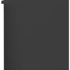 Hot FinePRICE Tuulensuojakangas 6 paneelilla 800x80 cm musta