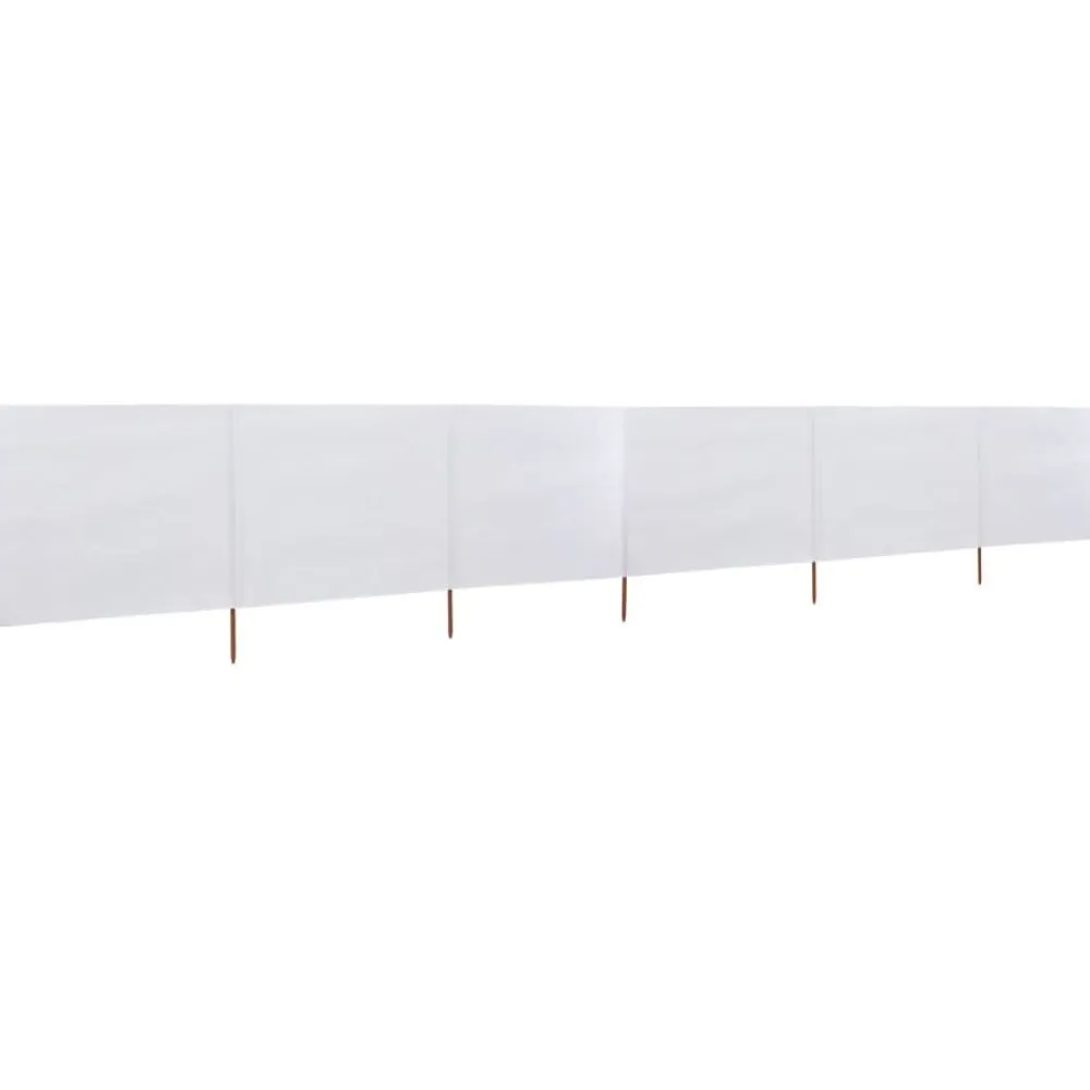 Hot FinePRICE Tuulensuojakangas 6 paneelilla 800x80 cm musta