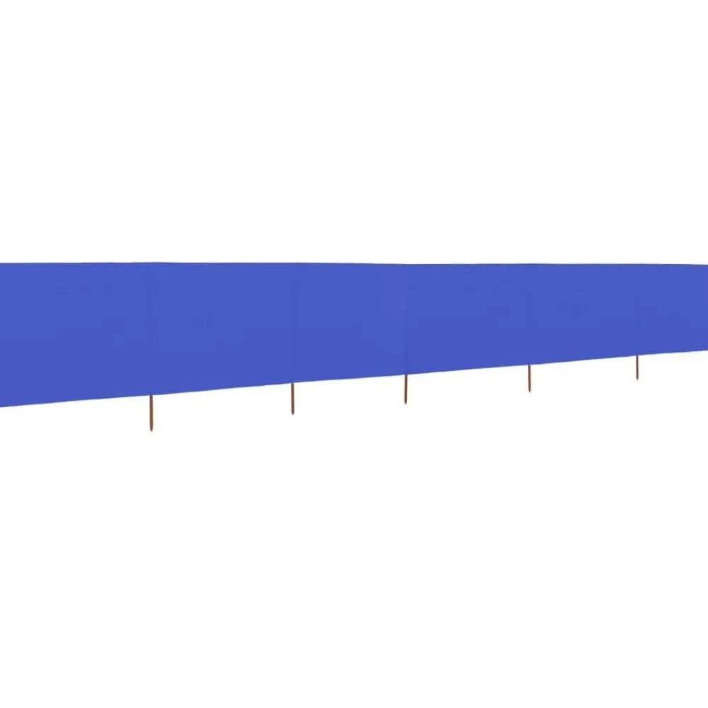 Hot FinePRICE Tuulensuojakangas 6 paneelilla 800x80 cm musta