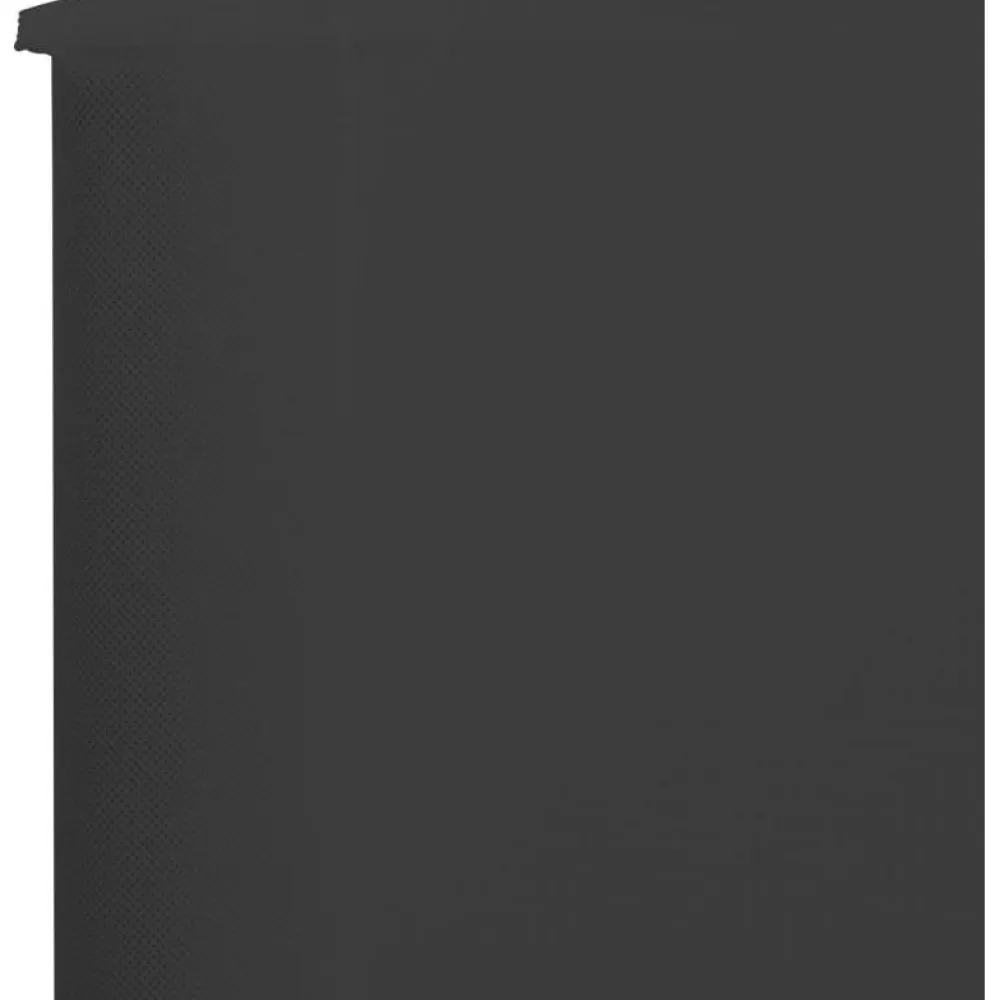 Hot FinePRICE Tuulensuojakangas 6 paneelilla 800x80 cm musta