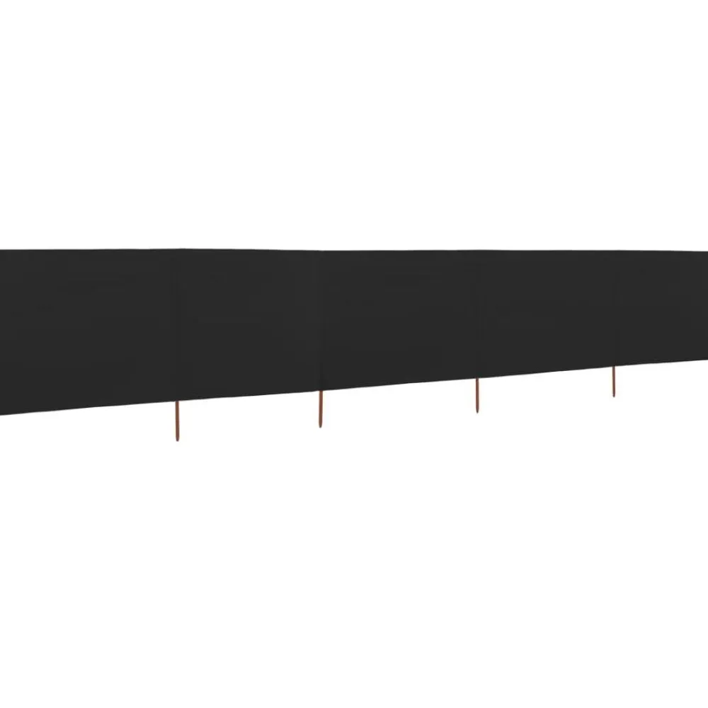Outlet FinePRICE Tuulensuojakangas 5 paneelilla 600x80 cm taivaansininen