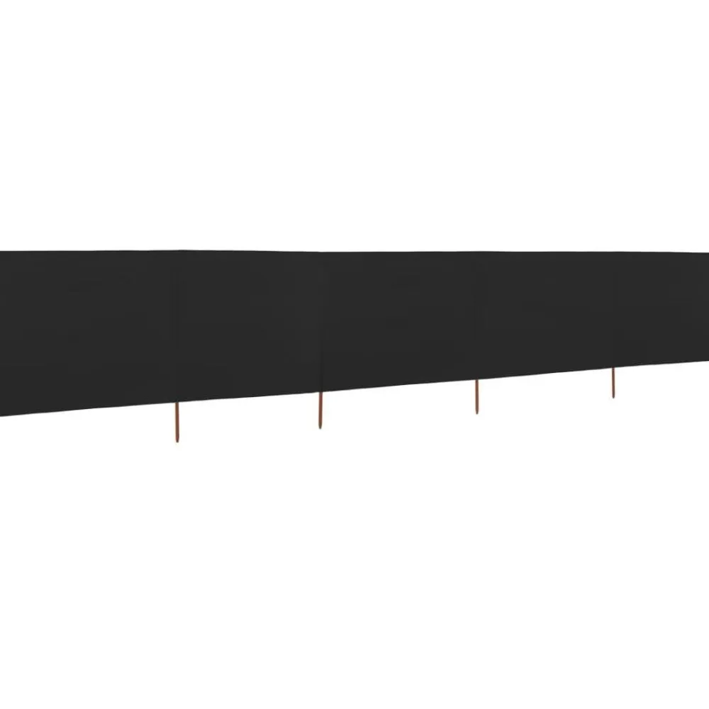 Outlet FinePRICE Tuulensuojakangas 5 paneelilla 600x80 cm taivaansininen