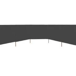 Outlet FinePRICE Tuulensuojakangas 5 paneelilla 600x80 cm taivaansininen