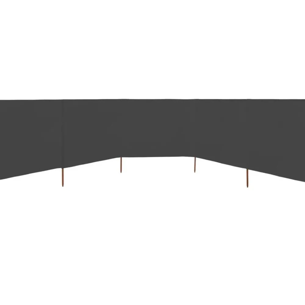 Outlet FinePRICE Tuulensuojakangas 5 paneelilla 600x80 cm taivaansininen