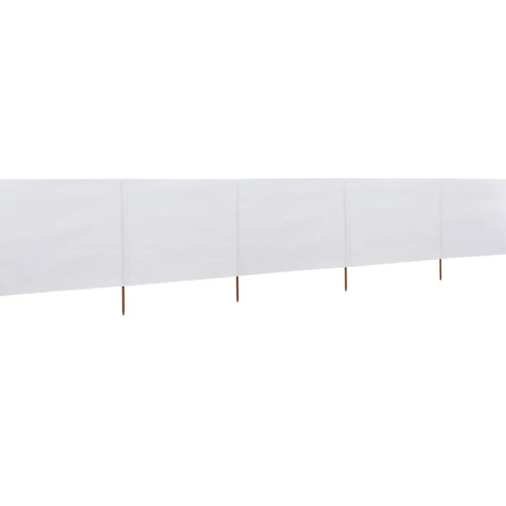 Outlet FinePRICE Tuulensuojakangas 5 paneelilla 600x80 cm taivaansininen
