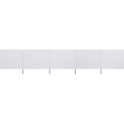 Outlet FinePRICE Tuulensuojakangas 5 paneelilla 600x80 cm taivaansininen