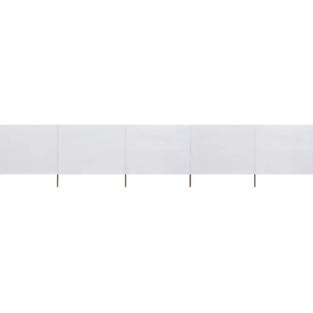 Outlet FinePRICE Tuulensuojakangas 5 paneelilla 600x80 cm taivaansininen