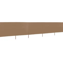 Outlet FinePRICE Tuulensuojakangas 5 paneelilla 600x80 cm taivaansininen