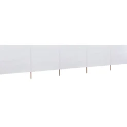 Outlet FinePRICE Tuulensuojakangas 5 paneelilla 600x80 cm taivaansininen
