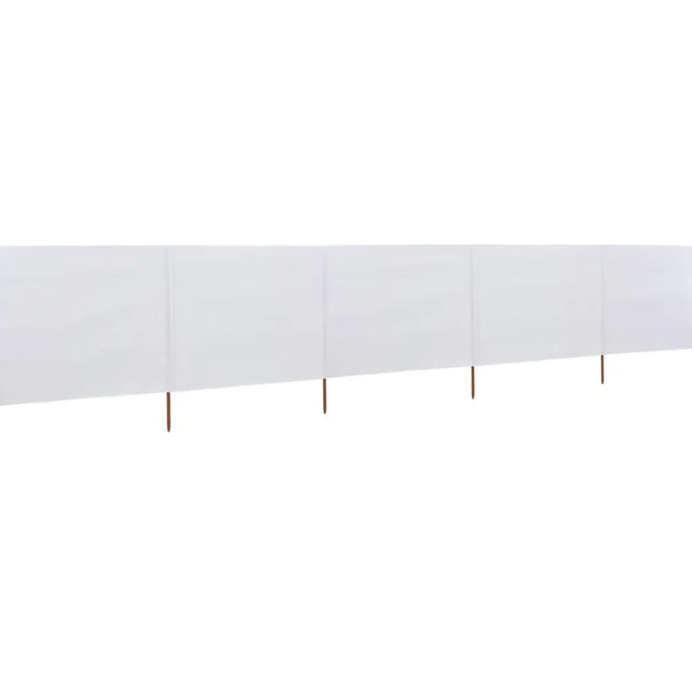 Outlet FinePRICE Tuulensuojakangas 5 paneelilla 600x80 cm taivaansininen