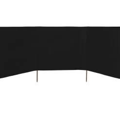 Discount FinePRICE Tuulensuojakangas 3 paneelilla 400x80 cm taivaansininen