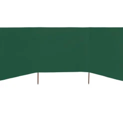 Discount FinePRICE Tuulensuojakangas 3 paneelilla 400x80 cm taivaansininen