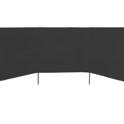 Discount FinePRICE Tuulensuojakangas 3 paneelilla 400x80 cm taivaansininen