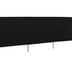 Discount FinePRICE Tuulensuojakangas 3 paneelilla 400x80 cm taivaansininen