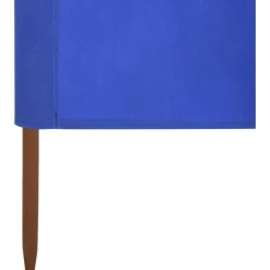 Discount FinePRICE Tuulensuojakangas 3 paneelilla 400x80 cm taivaansininen