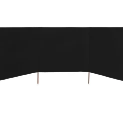Discount FinePRICE Tuulensuojakangas 3 paneelilla 400x80 cm taivaansininen