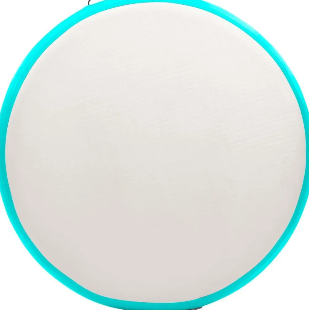 Online FinePRICE Täytettävä voimistelumatto pumpulla 100x100x20 cm PVC vihreä