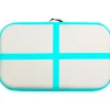 Discount FinePRICE Täytettävä voimistelumatto pumpulla 60x100x10 cm PVC vihreä