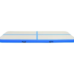 Discount FinePRICE Täytettävä voimistelumatto pumpulla 300x100x15cm PVC sininen