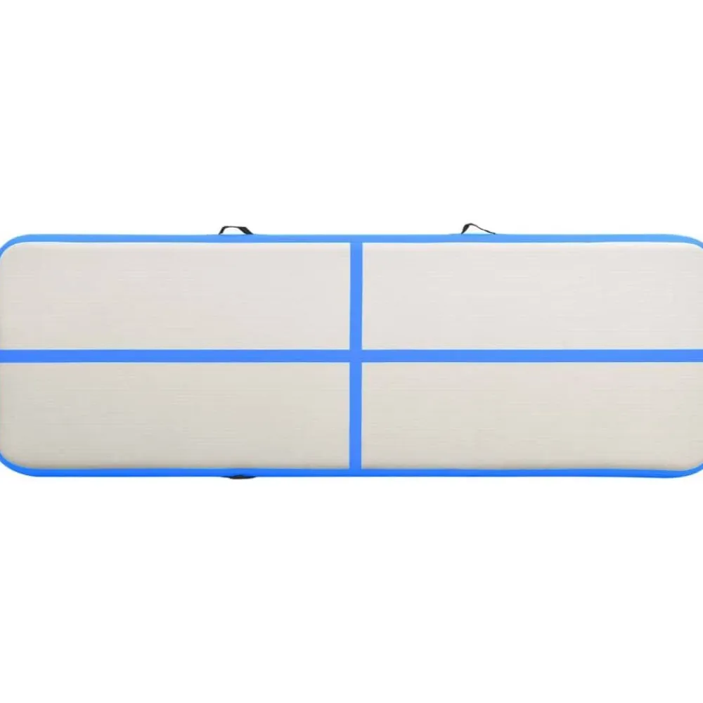 Discount FinePRICE Täytettävä voimistelumatto pumpulla 300x100x15cm PVC sininen
