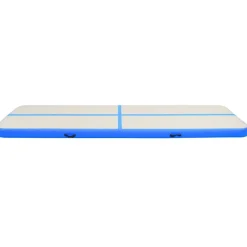 Sale FinePRICE Täytettävä voimistelumatto pumpulla 800x100x15cm PVC sininen