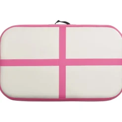 Sale FinePRICE Täytettävä voimistelumatto pumpulla 60x100x10 cm PVC pinkki