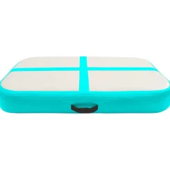Discount FinePRICE Täytettävä voimistelumatto pumpulla 60x100x20 cm PVC vihreä