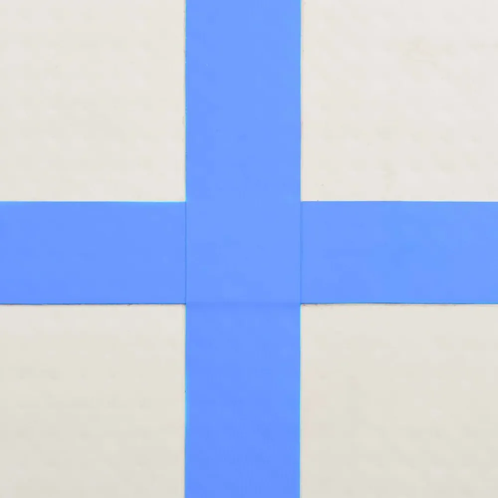Discount FinePRICE Täytettävä voimistelumatto pumpulla 600x100x20cm PVC sininen