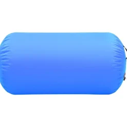Best FinePRICE Täytettävä voimistelurulla pumpulla 120x90 cm PVC sininen