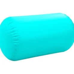 Best FinePRICE Täytettävä voimistelurulla pumpulla 100x60 cm PVC vihreä