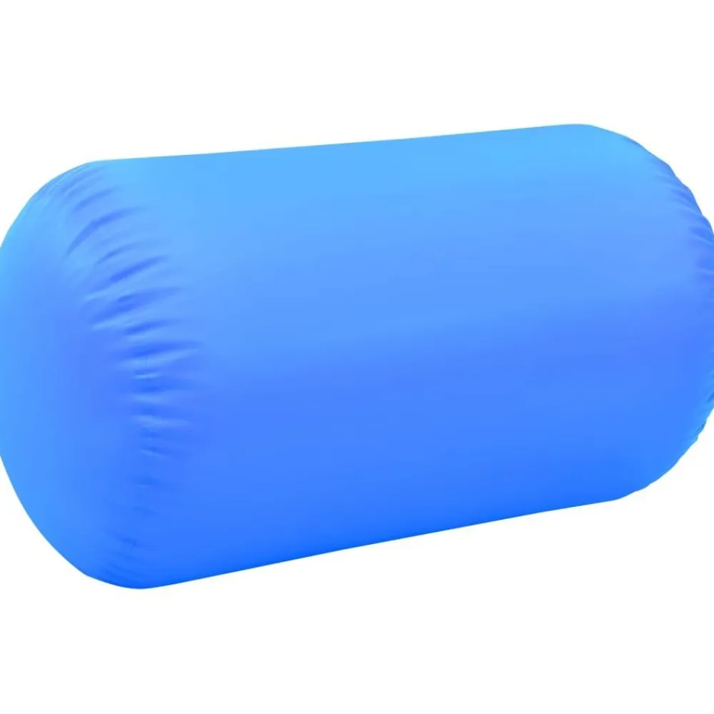 Clearance FinePRICE Täytettävä voimistelurulla pumpulla 100x60 cm PVC sininen