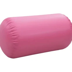 Discount FinePRICE Täytettävä voimistelurulla pumpulla 120x75 cm PVC pinkki