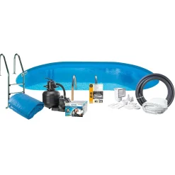 Sale Swim & Fun Uima-allaspaketti Basic InGround 120 500 x 300 cm upotettava