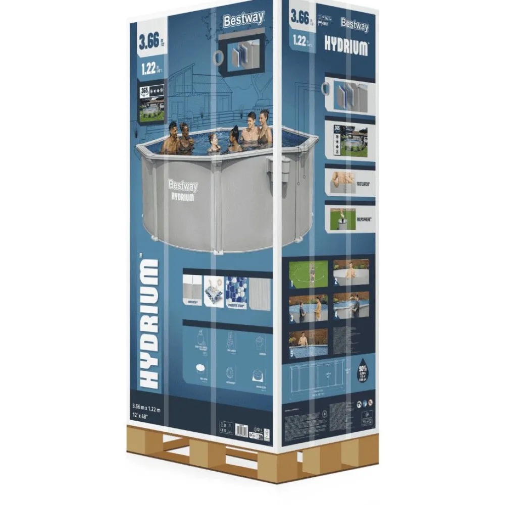 Sale Bestway Uima-allassetti Hydrium, 3.66m x 1.22m