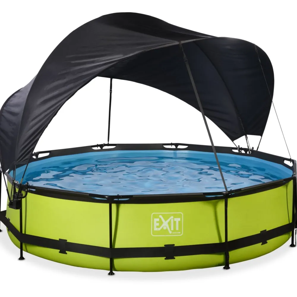 Online Exit Uima-allassetti Lime ø300cm 12V vihreä sis. katos