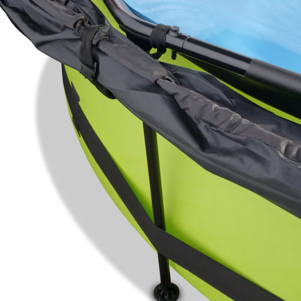 Online Exit Uima-allassetti Lime ø300cm 12V vihreä sis. katos