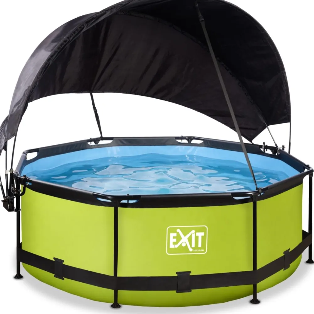 Online Exit Uima-allassetti Lime ø300cm 12V vihreä sis. katos