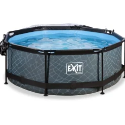 New Exit Uima-allassetti Stone Grey ø244cm 12V harmaa sis. kupu