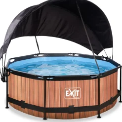 Sale Exit Uima-allassetti Timber ø244cm 12V puukuvio sis. katos