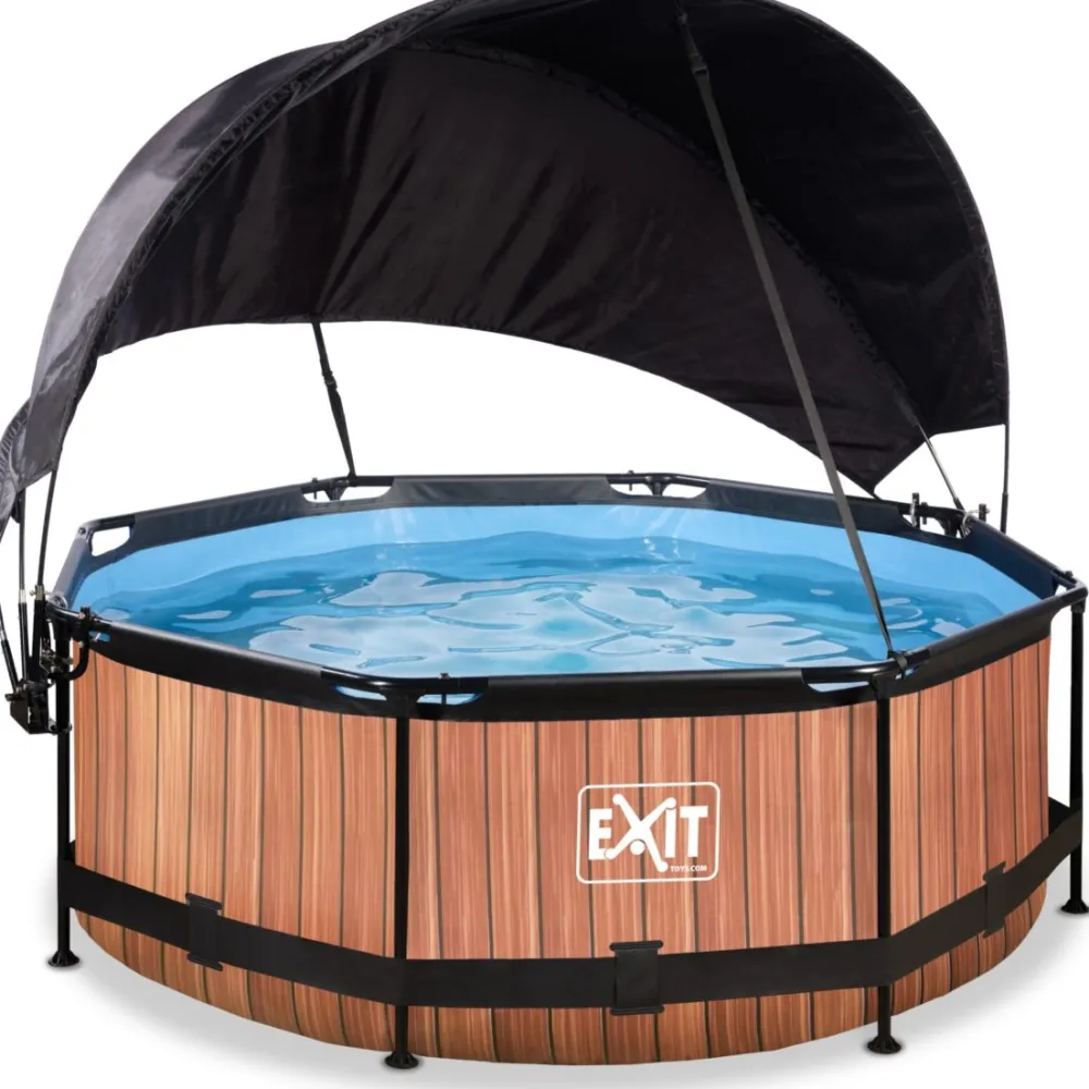 Sale Exit Uima-allassetti Timber ø244cm 12V puukuvio sis. katos