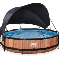 Sale Exit Uima-allassetti Timber ø244cm 12V puukuvio sis. katos