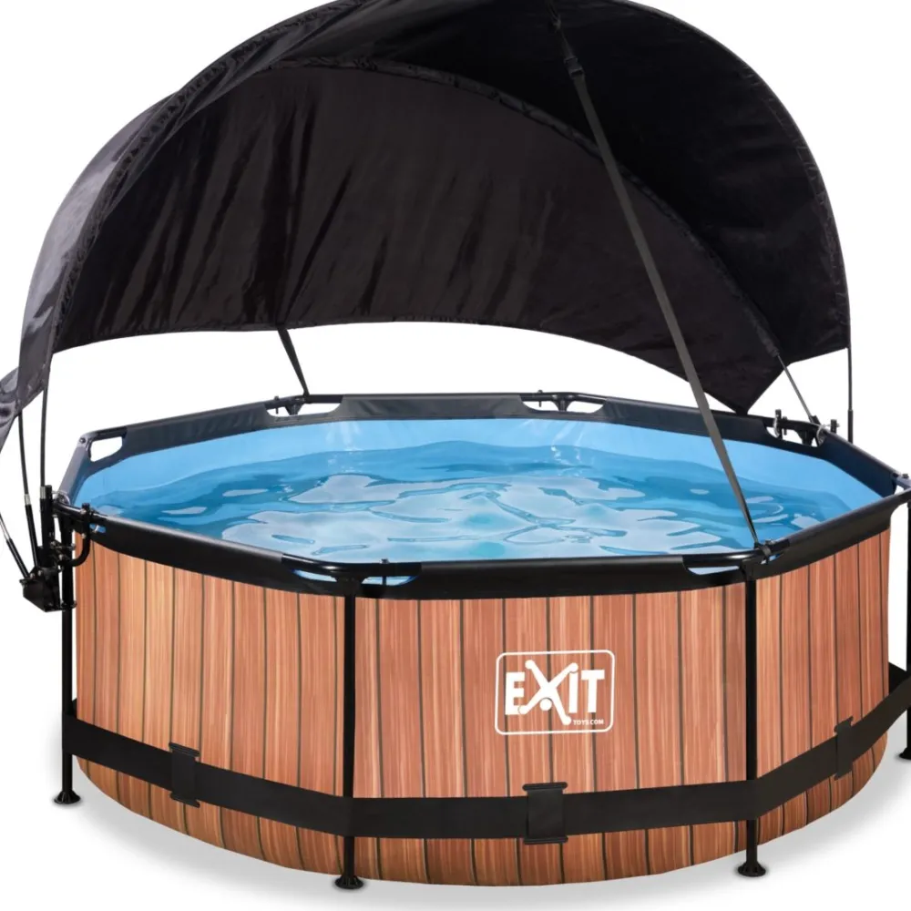 Sale Exit Uima-allassetti Timber ø244cm 12V puukuvio sis. katos